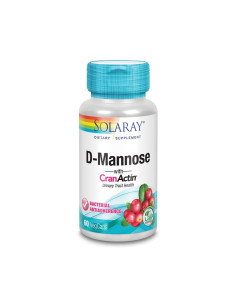 D-Mannose+ CranActin 60vcaps Solaray